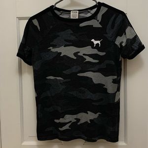 Pink camouflage t-shirt